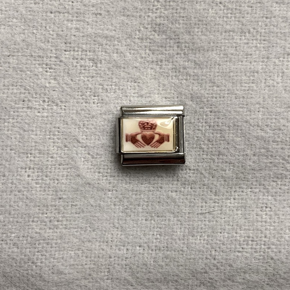 Claddagh Italian Charm
